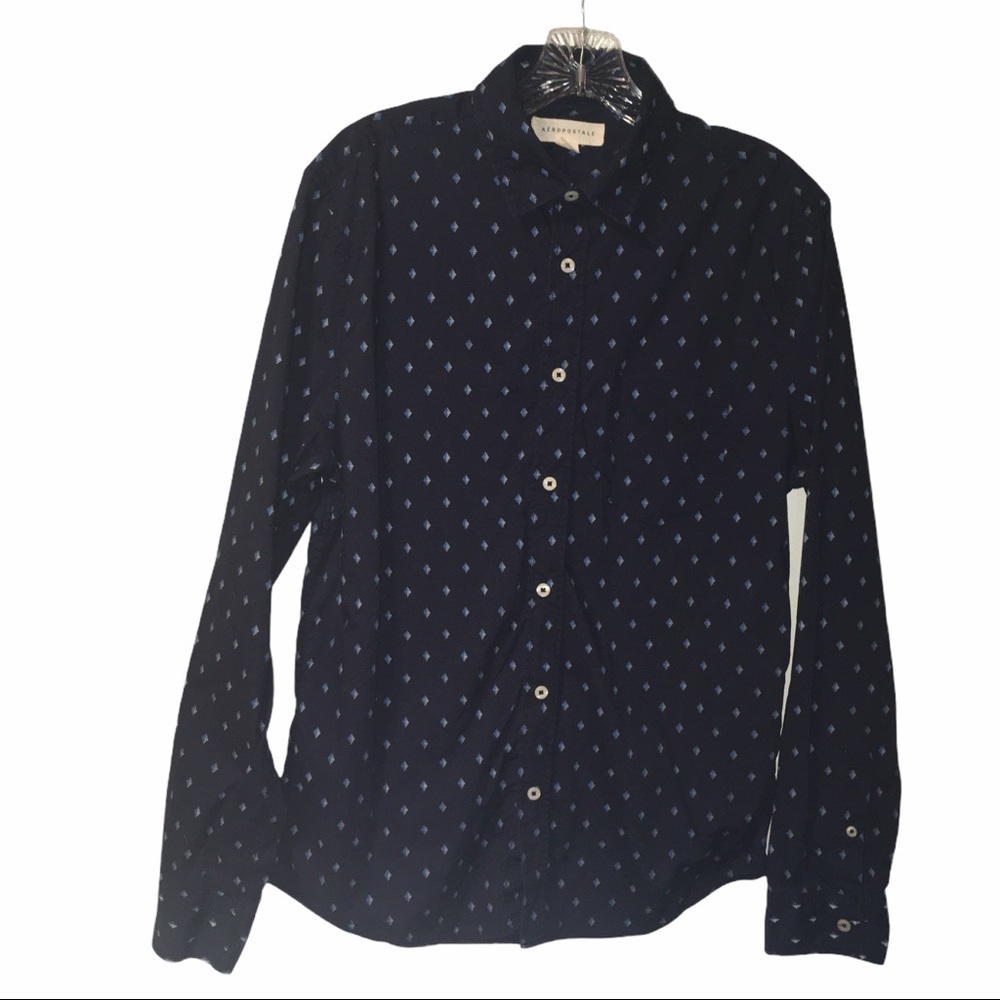 3/$21 Aeropostale Long Sleeve Button Down Blouse